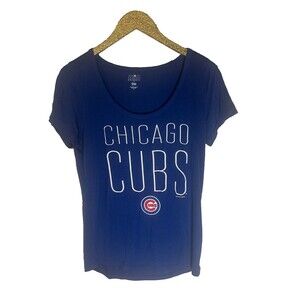 Women's Blue Chicago‎ Cubs Shirt Size Medium NWOT
